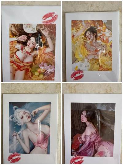 周四第100期阳大大卡牌拍卖第100期（持续收拍品，周六晚上九点截拍，进群福利早知道） - 炎卡文化 问道东方 刷子 唇印💋拍立得 妖女4张