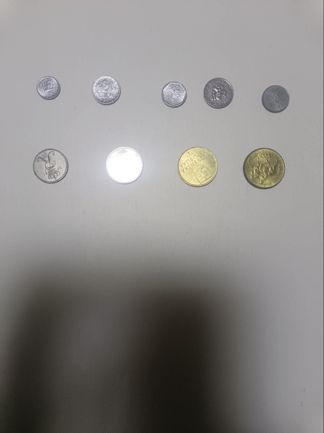 【20260215】非全新纸币和硬币第335场 欧洲国家9枚硬币