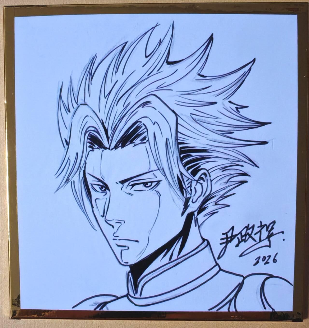 趣卡卡拍No.26期（新年场，马年大吉）（无佣金免手续费，分享成交有奖） 【手绘卡原卡】百里卡牌-港漫水浒 -南漫画派画师简绘手绘卡（尹正辉）