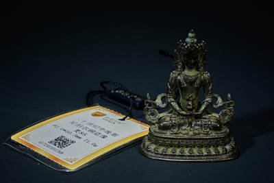 上海都达杂项专场三十一【全场包邮】  - 尼泊尔铜长寿佛造像89-58