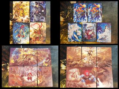 周四第100期阳大大卡牌拍卖第100期（持续收拍品，周六晚上九点截拍，进群福利早知道） - 【普卡】炎卡文化 问道东方 黄子鉴4张+周胜等5张+绘藏12张 普卡21张