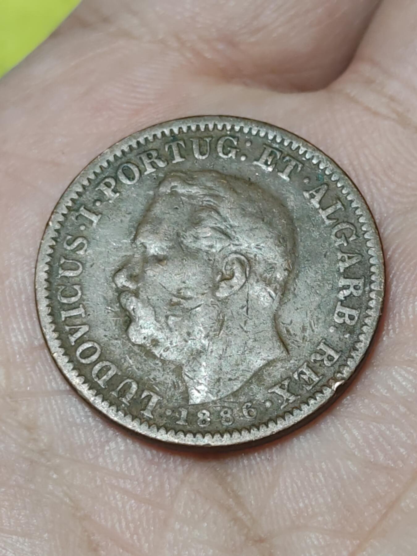 2026年第二十四场(总第一百九十三场）外国好品散币场(免佣金) 稀少–葡属印度1886年1/4唐哥(路易斯一世时期第二版)