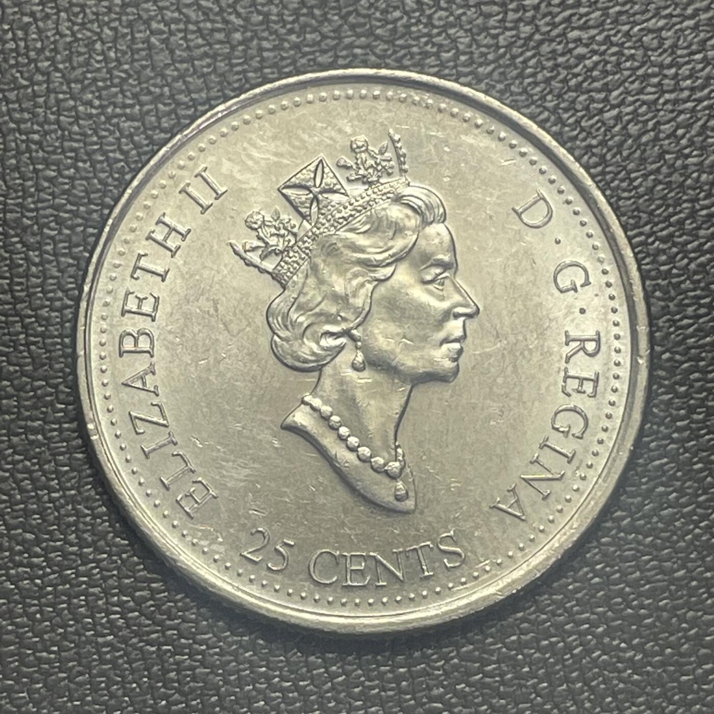 回流0301 加拿大2000年千禧年系列25分纪念币 主题为“骄傲”