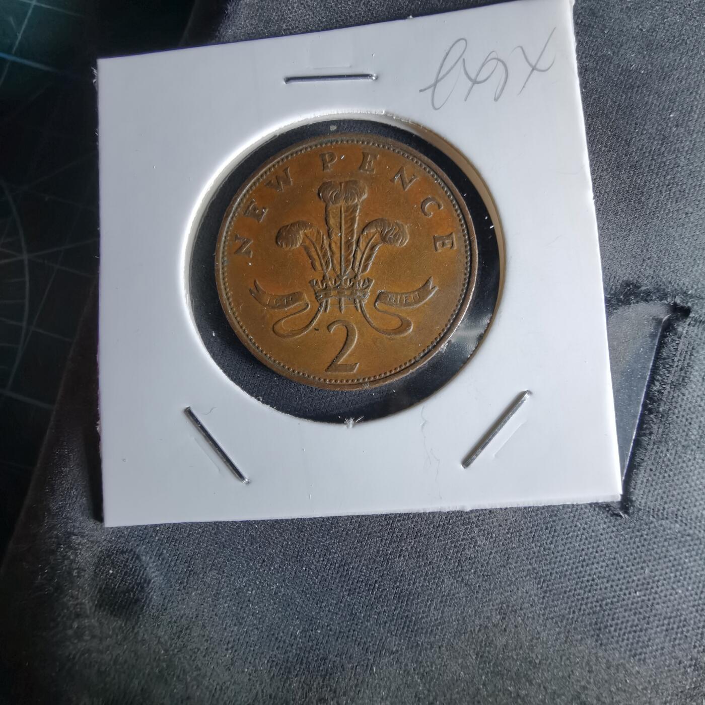 沼泽如烟--第994场 英国1971年2便士