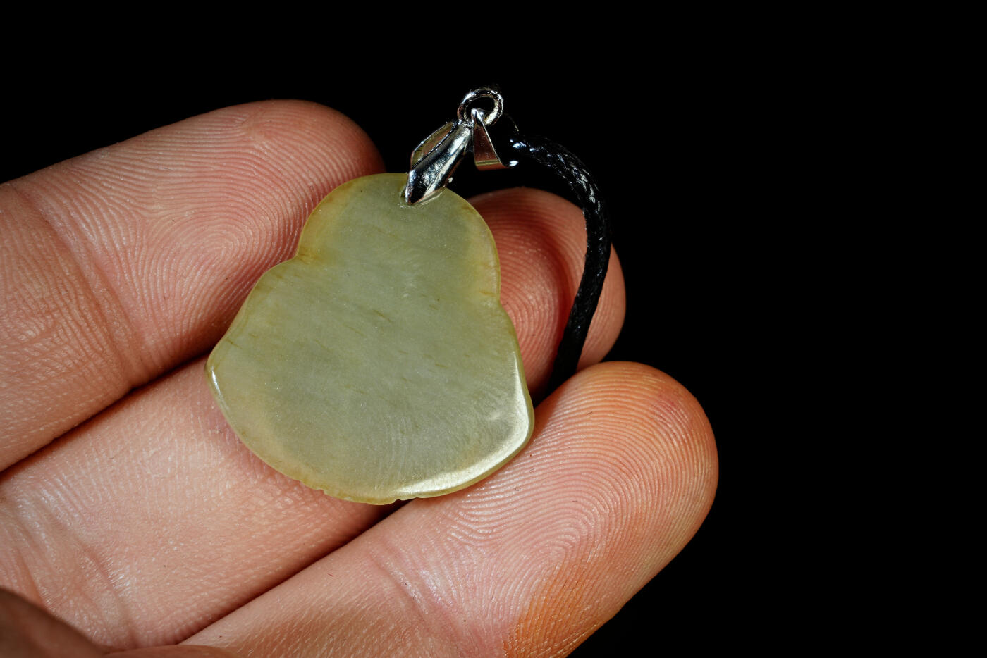 上海都达杂项专场三十一【全场包邮】  天然翡翠（A货）精雕《佛公》挂件89-108