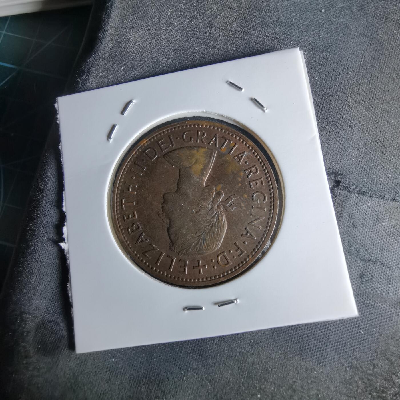 沼泽如烟--第994场 英国1962年1便士