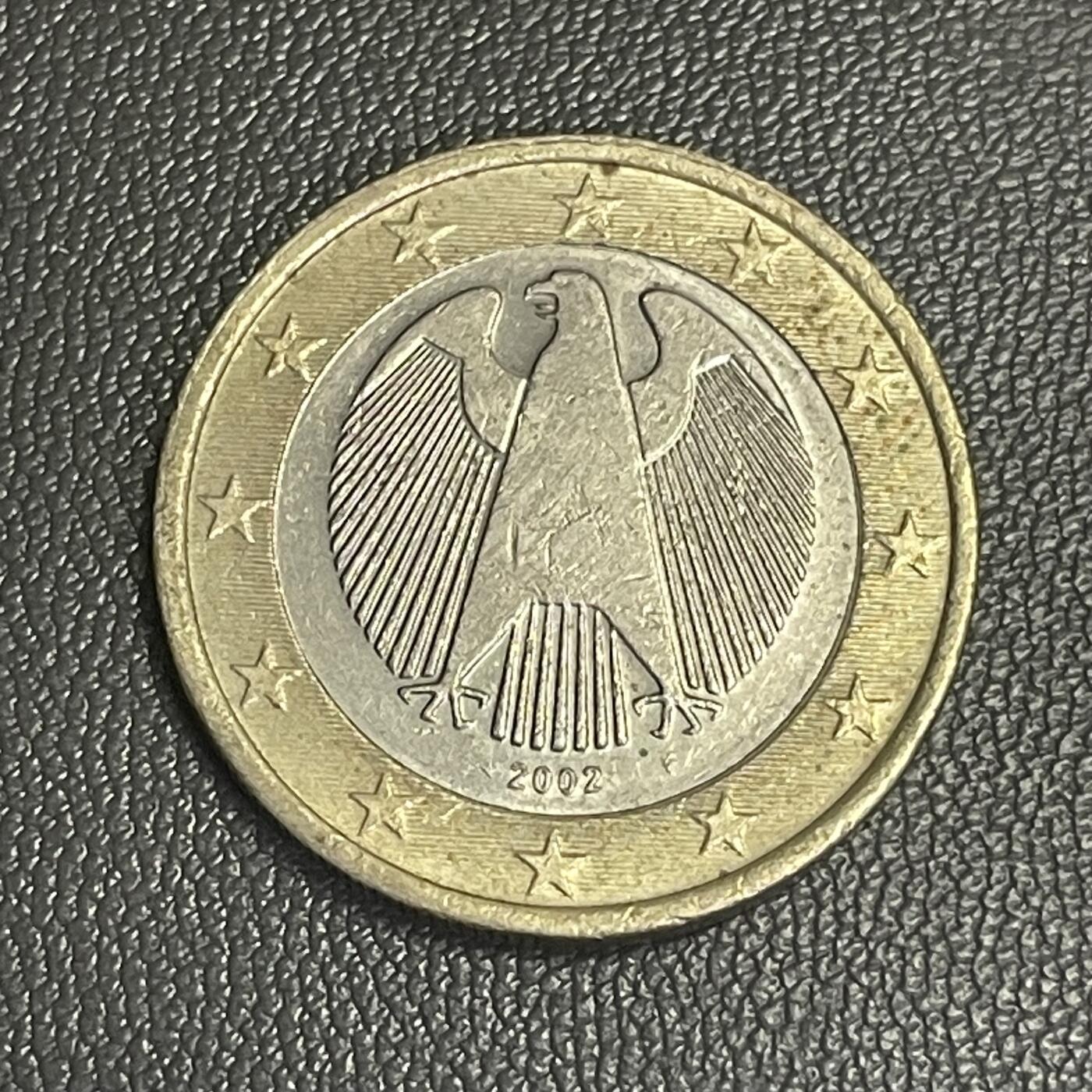 回流0301 德国2002年1欧元 联邦之鹰