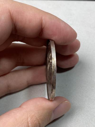 万国钱币拍卖第061期（马年首拍） 1840年德国普鲁士威廉四世克承大统继国王位加冕纪念大银章 香槟淡彩极美 普鲁士经典名誉加冕系列的开山之作 后续的威廉一世 二世均以此设计为蓝本 28.8g 42mm