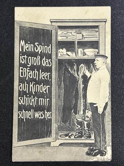 西秦中古拍卖第七十七期 2026马年新春专场 本场拍品年初九发出 - 一战德国宣传明信片 为军人捐助物资 实寄