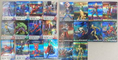 买就送PR！！龙虎卡牌-七六场（满200元包邮，无佣金，每周六结拍，欢迎送拍） - 2张全 卡游漫威 竞技版第三弹 R卡一套