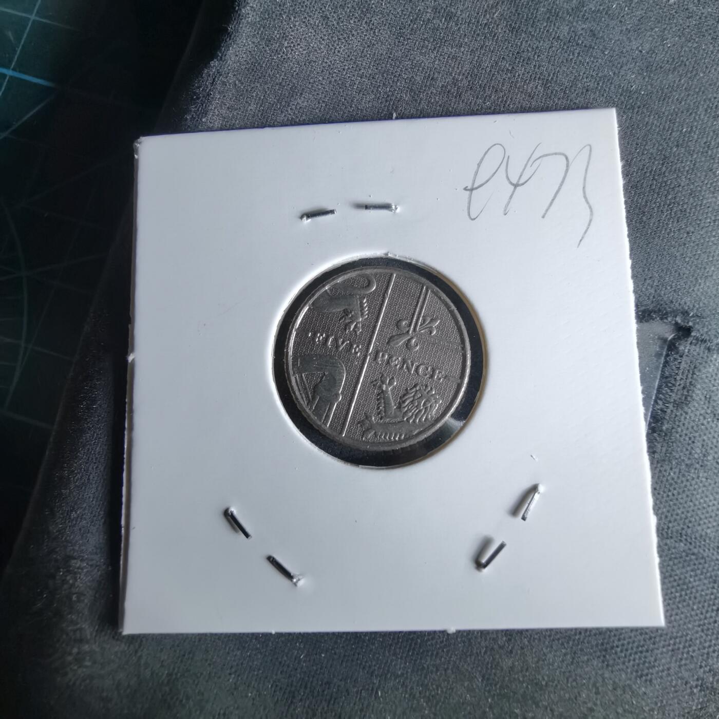 沼泽如烟--第994场 英国2008年5便士