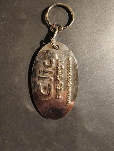 老王徽章第182期 - 法国标致汽车钥匙扣