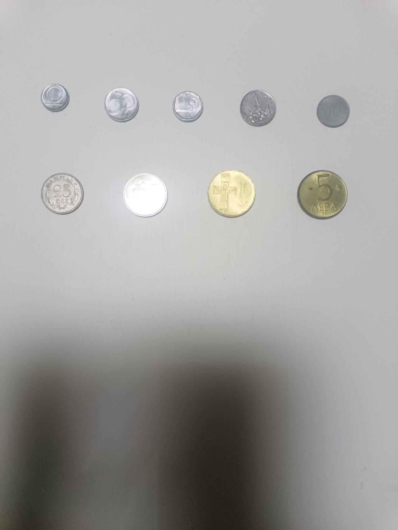 【20260215】非全新纸币和硬币第335场 欧洲国家9枚硬币