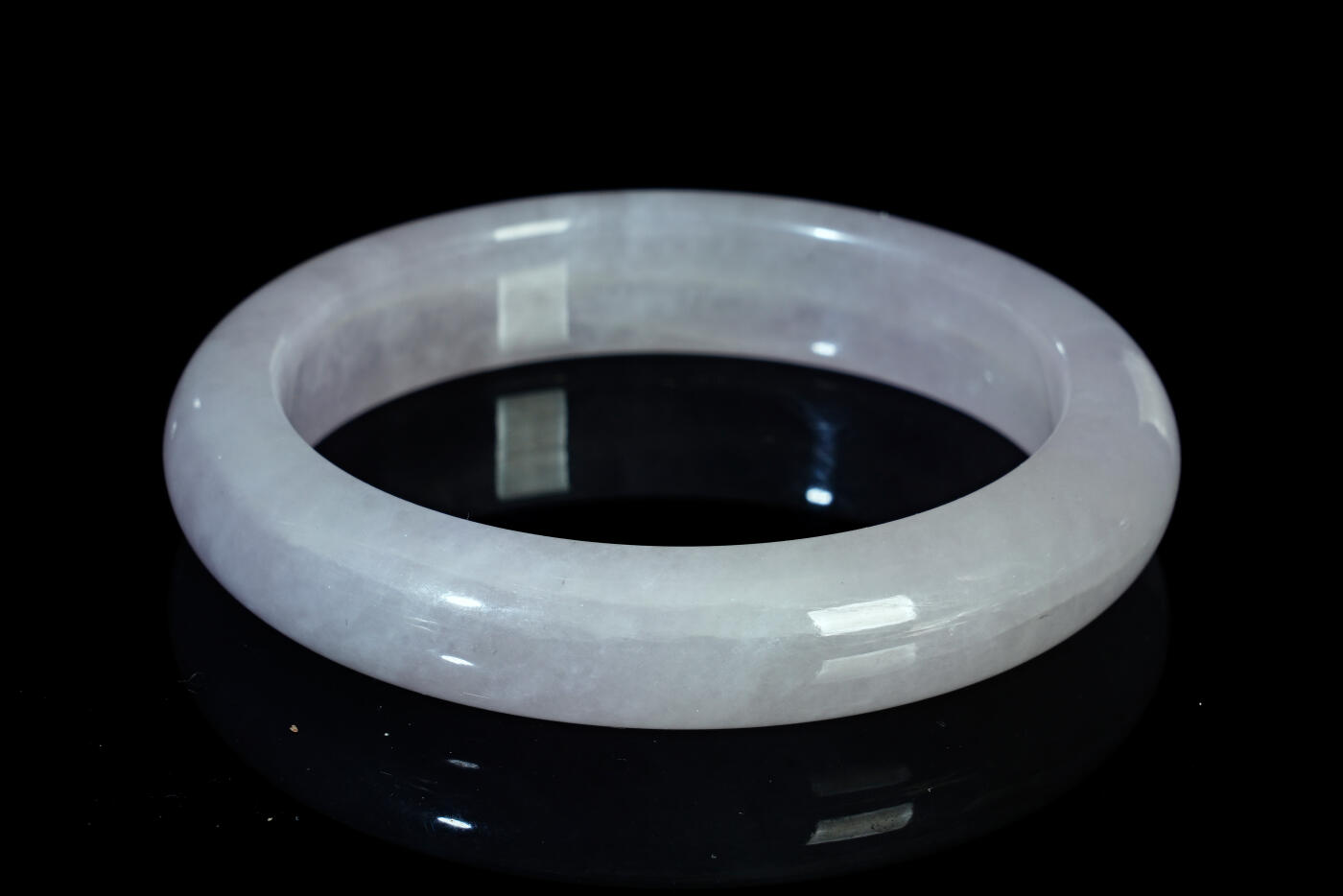 上海都达杂项专场三十一【全场包邮】  天然 冰种翡翠手镯89-43