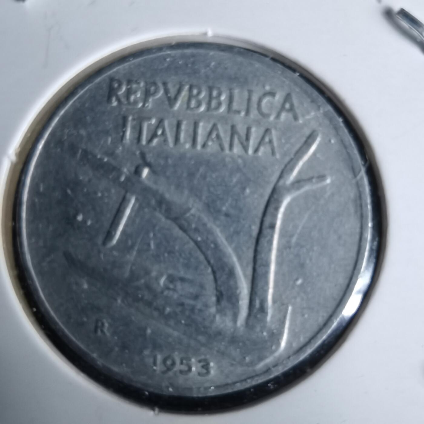 沼泽如烟--第993场 意大利1953年10里拉