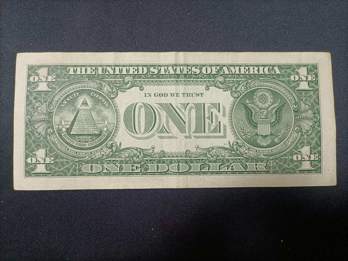 【游宝拍卖】丙午蛇马年第1期 美国-1美元【2017年 流通好品VF】