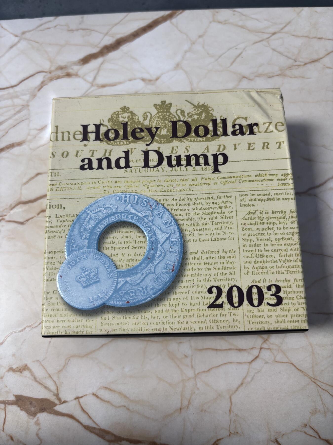 第191期拍卖 澳大利亚2003年历史货币系列子母币仿古镂空银币，999银，发行14203枚