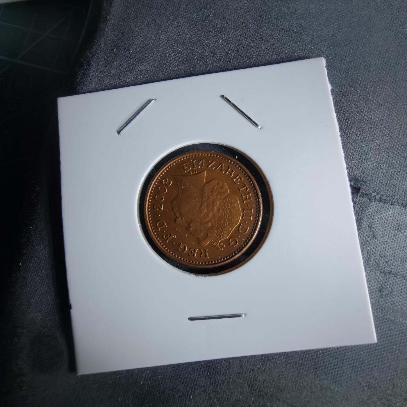 沼泽如烟--第994场 英国2003年1便士