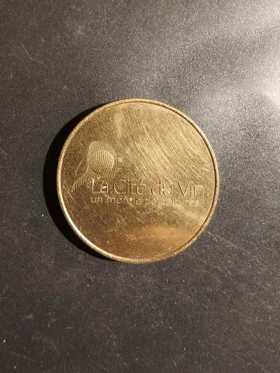 老王徽章第182期 - 法国波尔多市葡萄酒之城纪念章