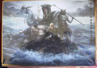 月落卡牌之特卡第7期—新年跨年专场（祝大家新年快乐，恭喜发财！） - 张墨一西游（含七大圣）   色纸一套   北京展会限定