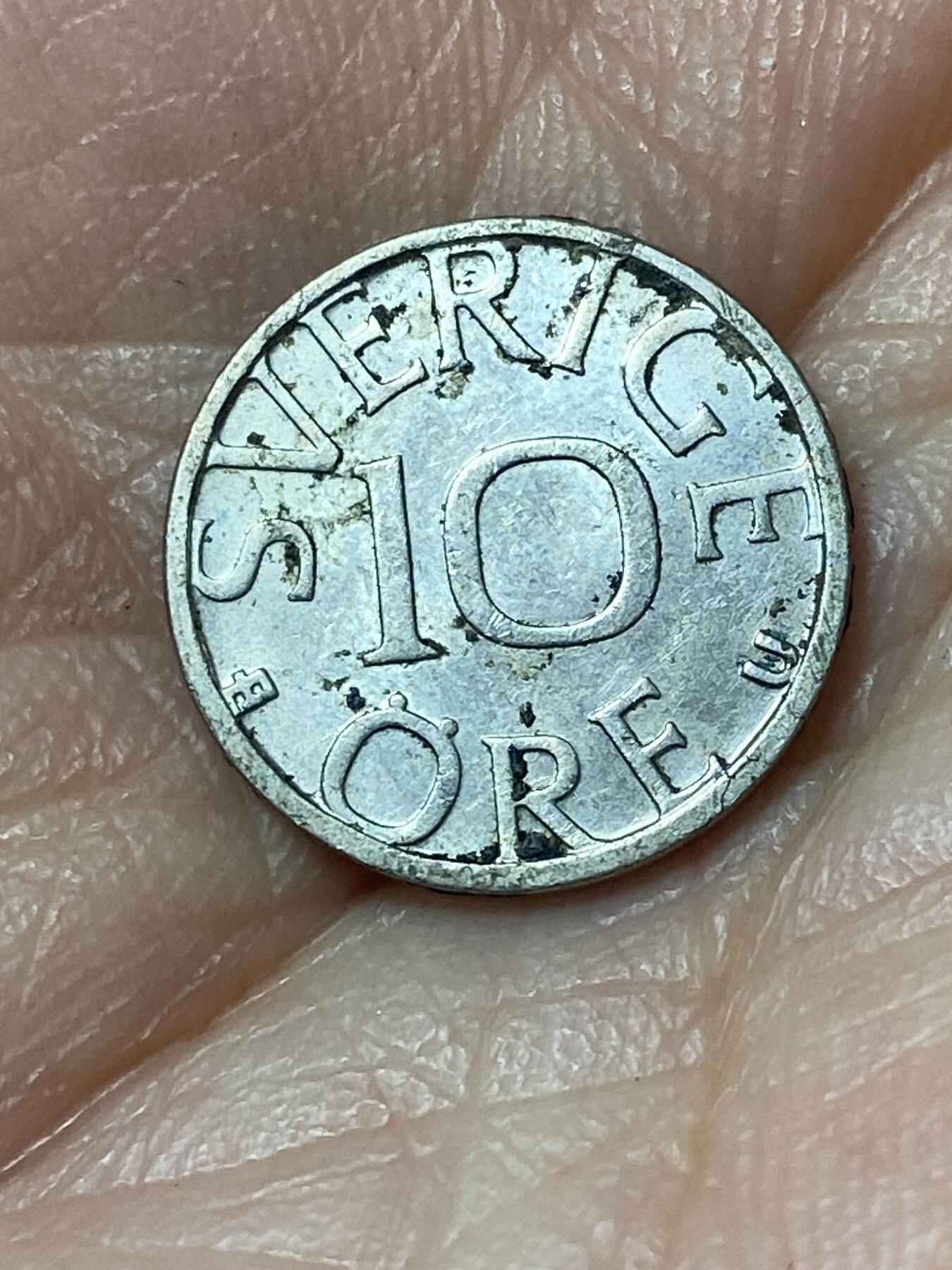 2026年第二十四场(总第一百九十三场）外国好品散币场(免佣金) 瑞典🇸🇪1982年10欧尔(卡尔十六世古斯塔夫时期)