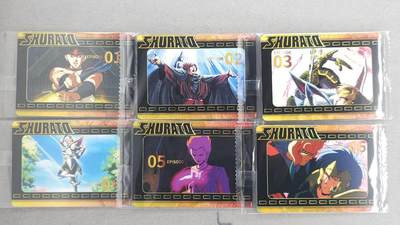 买就送PR！！龙虎卡牌-七六场（满200元包邮，无佣金，每周六结拍，欢迎送拍） - 【原膜】普卡6张全 可可瑞听天空战记 剧情卡E01-06一套