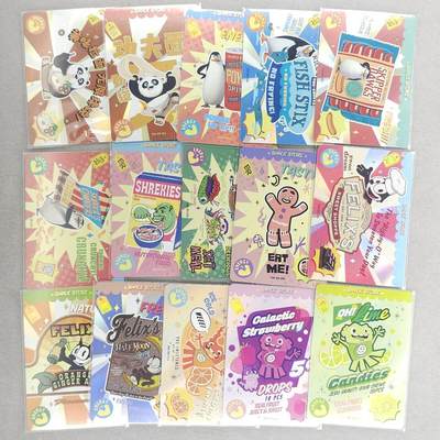 买就送PR！！龙虎卡牌-七六场（满200元包邮，无佣金，每周六结拍，欢迎送拍） - 15张全 卡游梦工厂第一弹 BR卡位 一套 (已套膜)