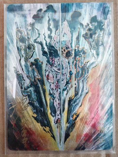 趣卡卡拍No.26期（新年场，马年大吉）（无佣金免手续费，分享成交有奖） - 【亲签卡】启读文化 沈鑫 刺客列传 豫让 亲签卡