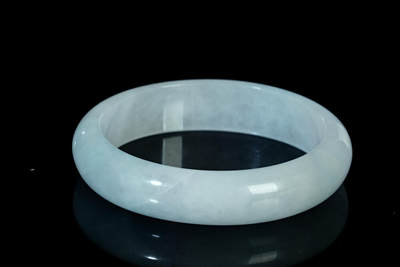 上海都达杂项专场三十一【全场包邮】  - 天然冰种翡翠手镯86-39