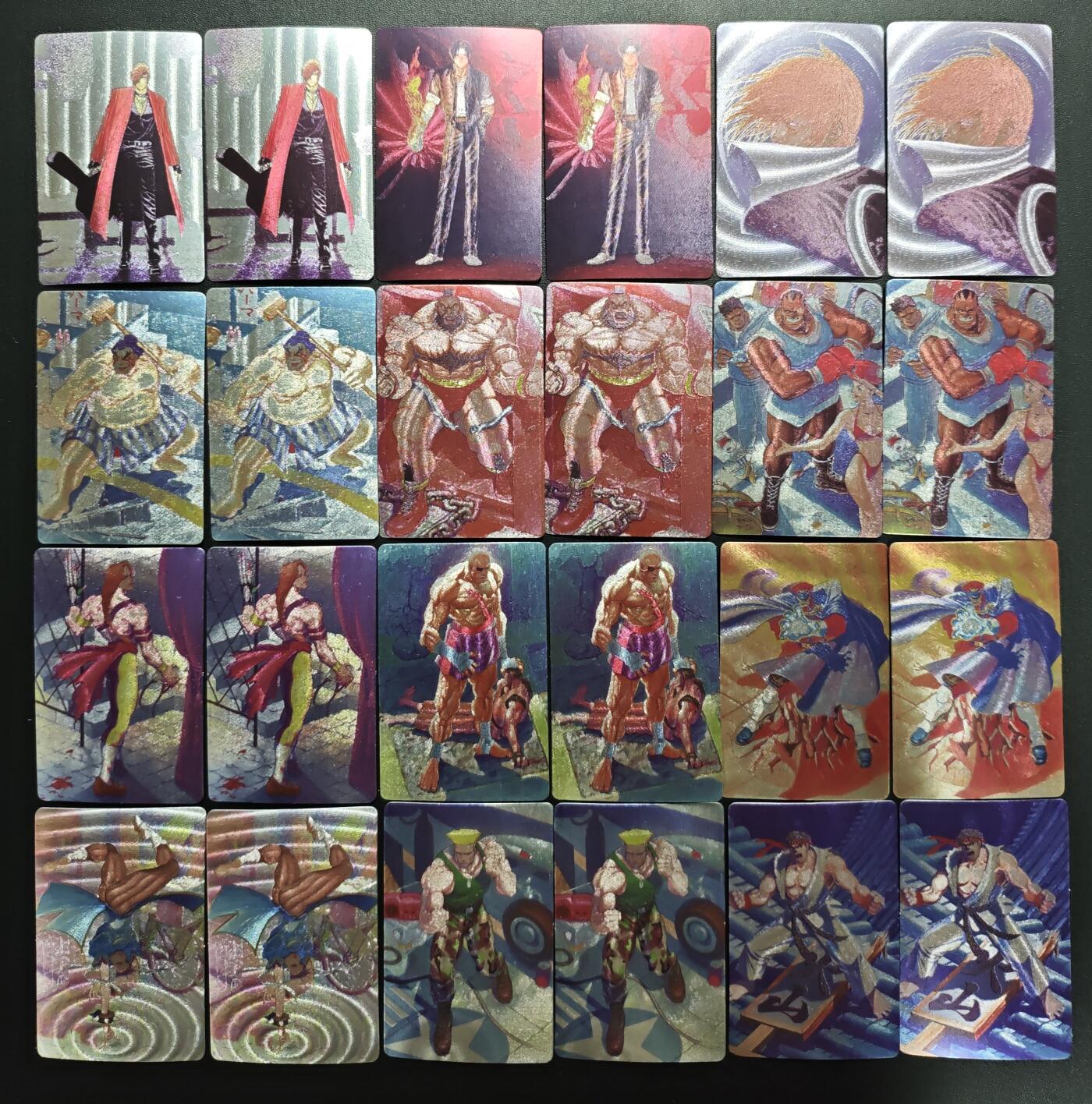 天玑星卡拍第172期《2.23周一截拍》持续收拍收评中 满赠卡需备注 大圣卡通 拳皇 街霸 圣斗士星矢 小卡 粗闪 四十四张 自制卡