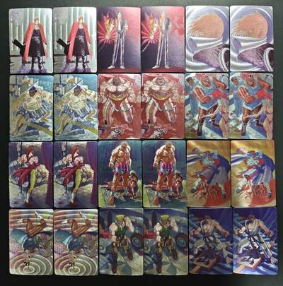 天玑星卡拍第172期《2.23周一截拍》持续收拍收评中 满赠卡需备注 - 大圣卡通 拳皇 街霸 圣斗士星矢 小卡 粗闪 四十四张 自制卡