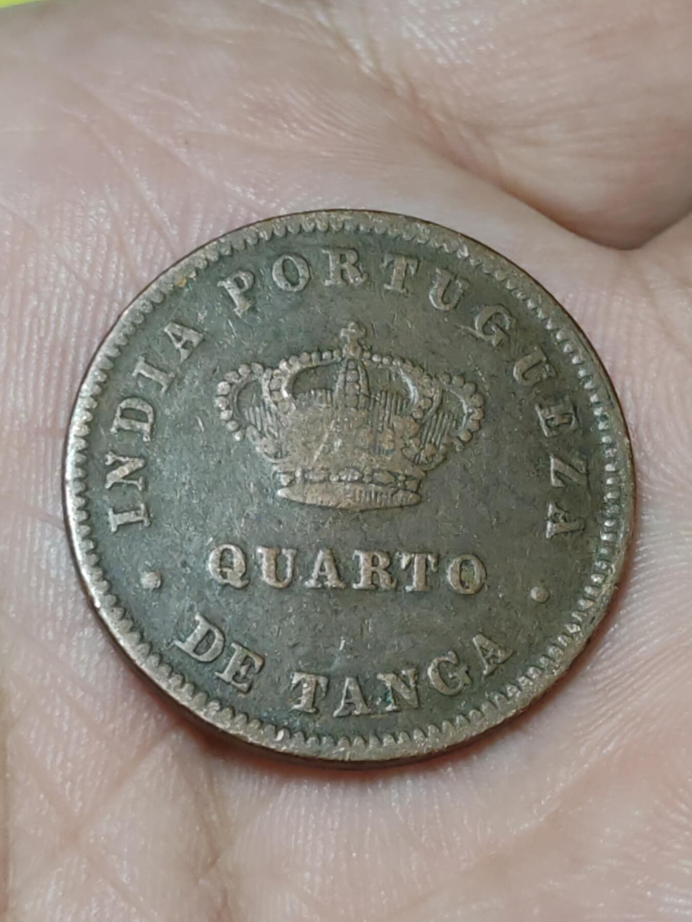 2026年第二十四场(总第一百九十三场）外国好品散币场(免佣金) 稀少–葡属印度1886年1/4唐哥(路易斯一世时期第二版)