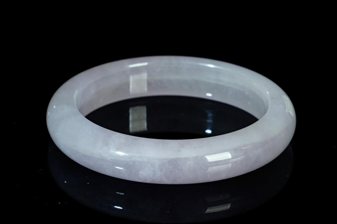 上海都达杂项专场三十一【全场包邮】  天然 冰种翡翠手镯89-43