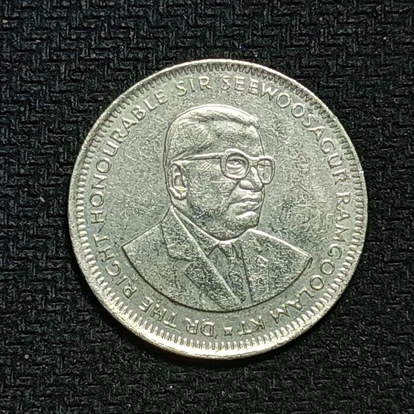 逸泉钱币2026年B组世界各国纪念币硬币第十一场1616-1886 1624毛里求斯1卢比