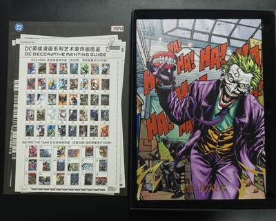 天玑星卡拍第172期《2.23周一截拍》持续收拍收评中 满赠卡需备注 - DC英雄漫画系列艺术装饰画 小丑 28/77 A4左右尺寸
