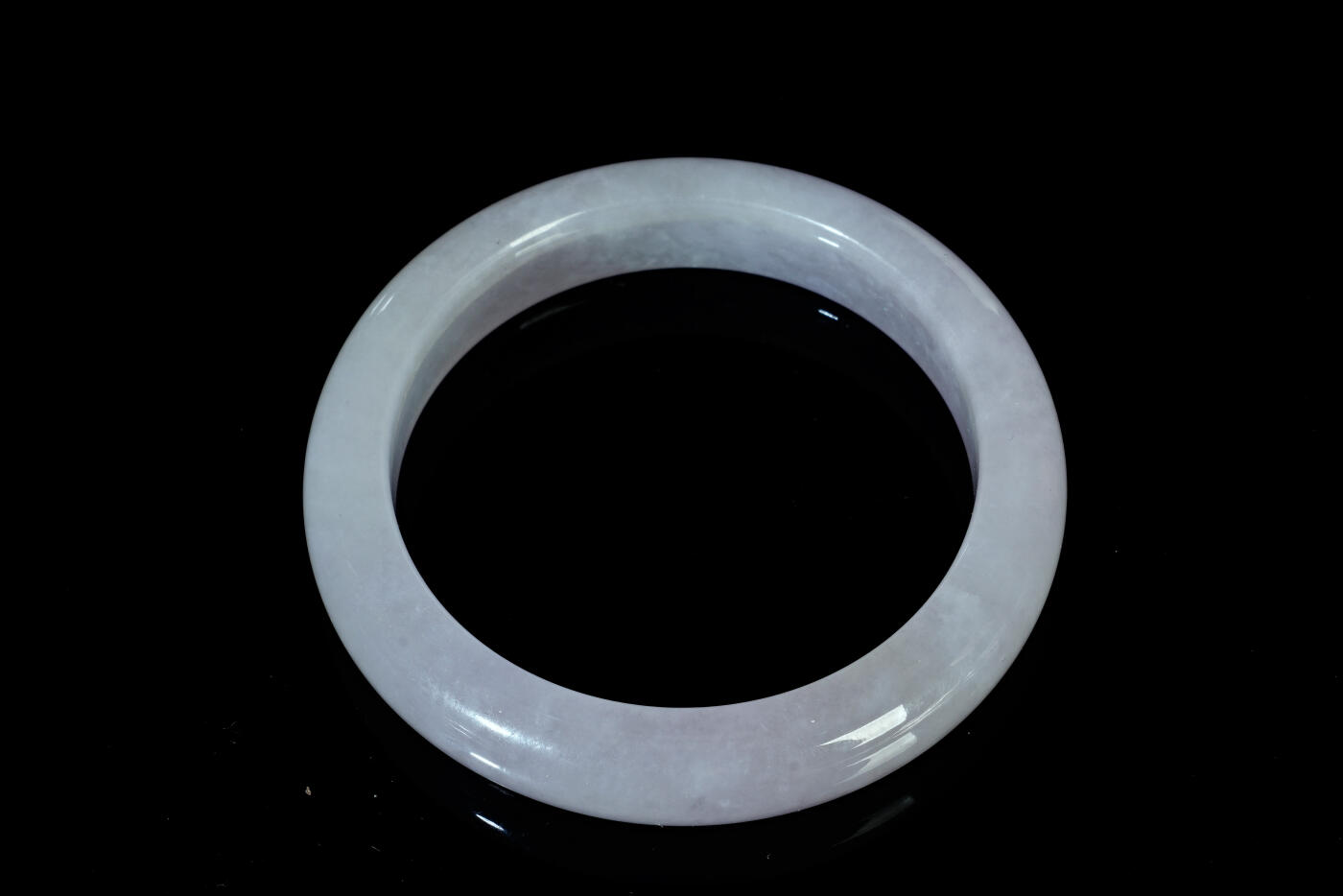 上海都达杂项专场三十一【全场包邮】  天然 冰种翡翠手镯89-43