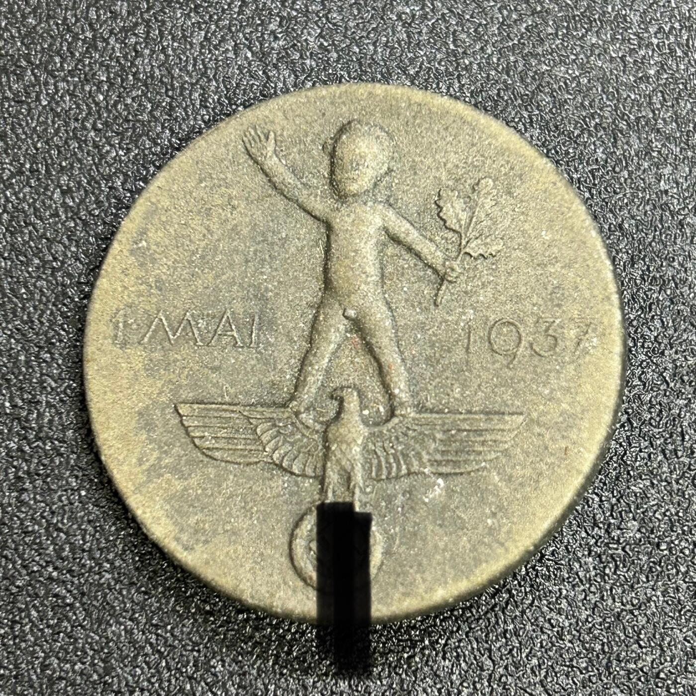 西秦中古拍卖第七十七期 2026马年新春专场 本场拍品年初九发出 1937年 德三劳动节纪念章