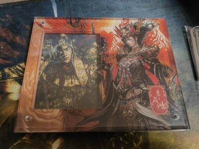 周四第100期阳大大卡牌拍卖第100期（持续收拍品，周六晚上九点截拍，进群福利早知道） - 百里卡牌 山海经系列 羲和专属卡砖 少两颗上螺丝螺帽，自己去配下