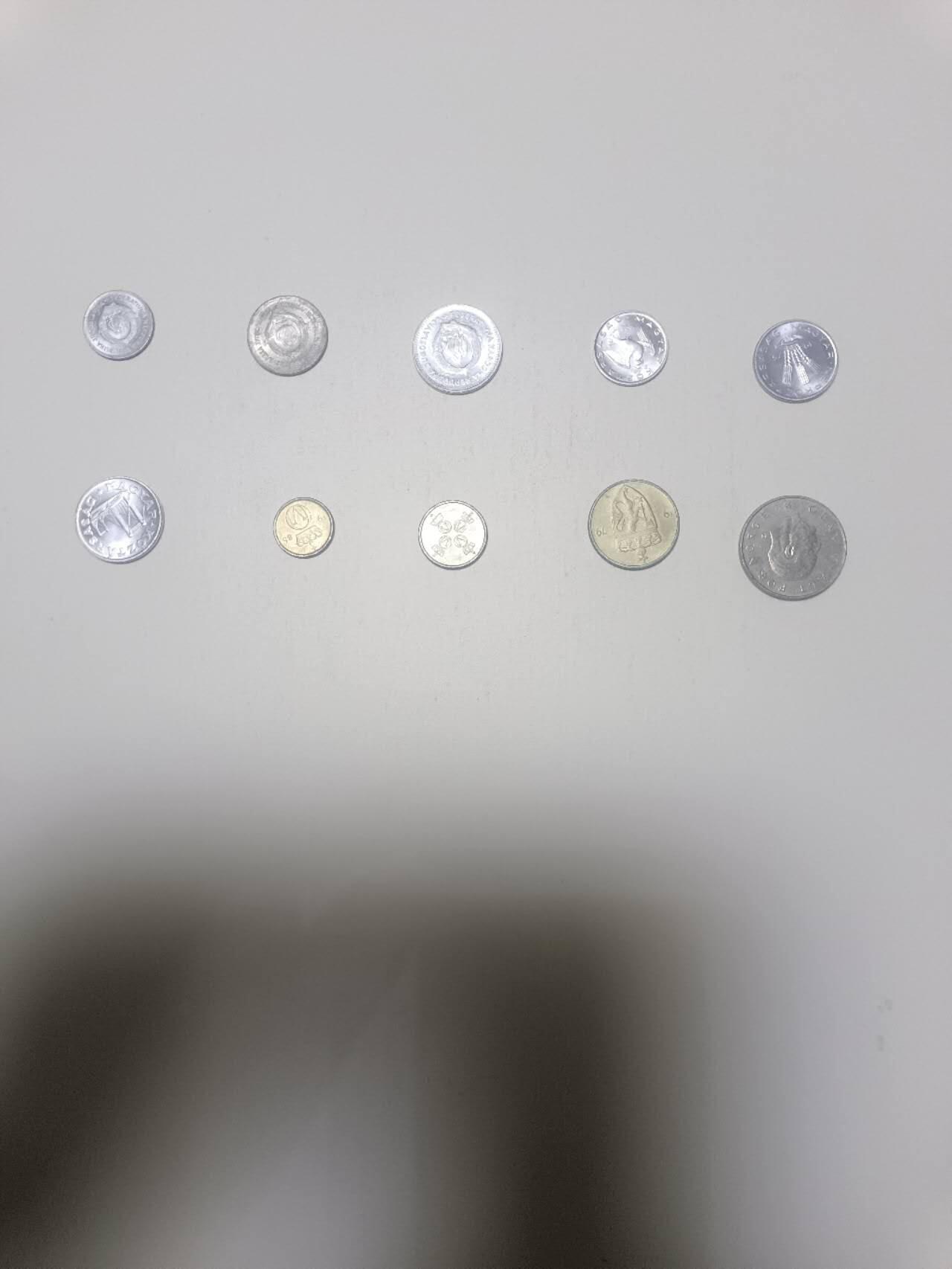 【20260215】非全新纸币和硬币第335场 欧洲国家10枚硬币