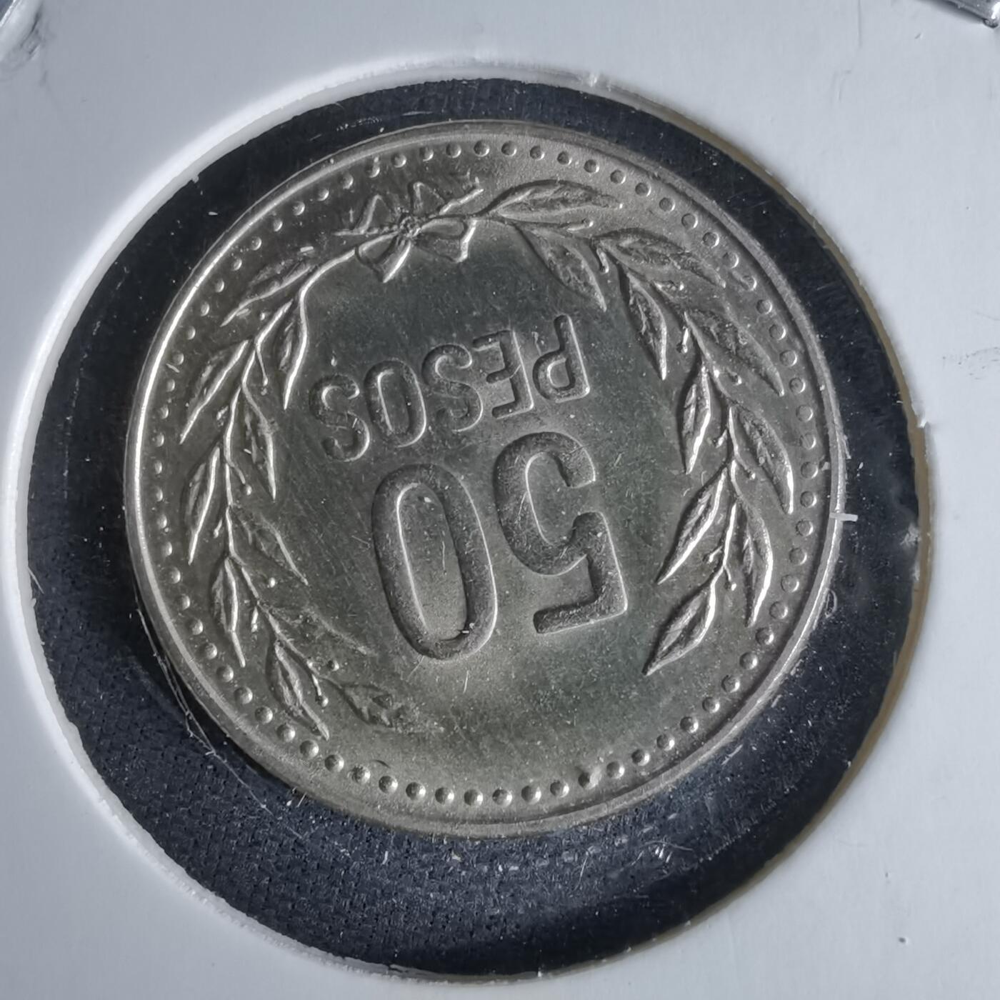 沼泽如烟--第995场 哥伦比亚1989年50比索