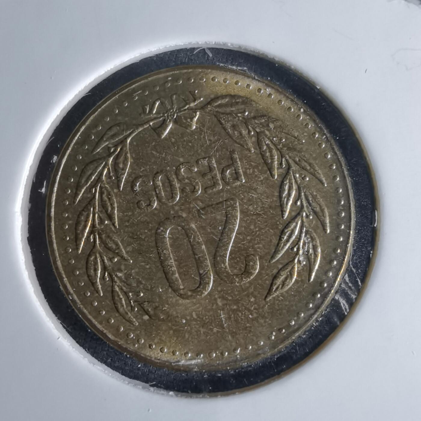 沼泽如烟--第995场 哥伦比亚1991年20比索