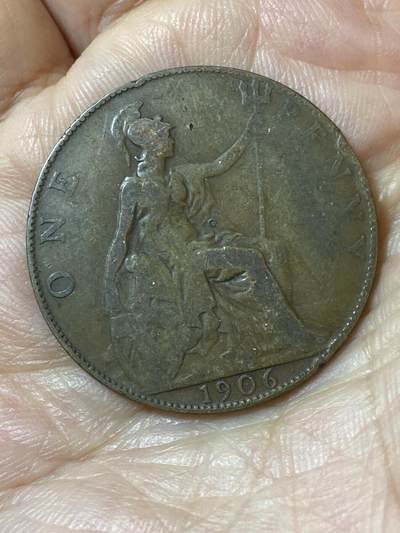 2026年第二十五场(总第一百九十四场）外国好品散币场(免佣金) - 英国🇬🇧1906年1便士(爱德华七世时期)