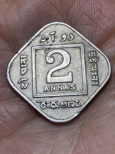 2026年第二十六场(总第一百九十五场）外国好品散币场(免佣金) - 英属印度1920年2安娜(乔治五世时期，C版加尔各答造)