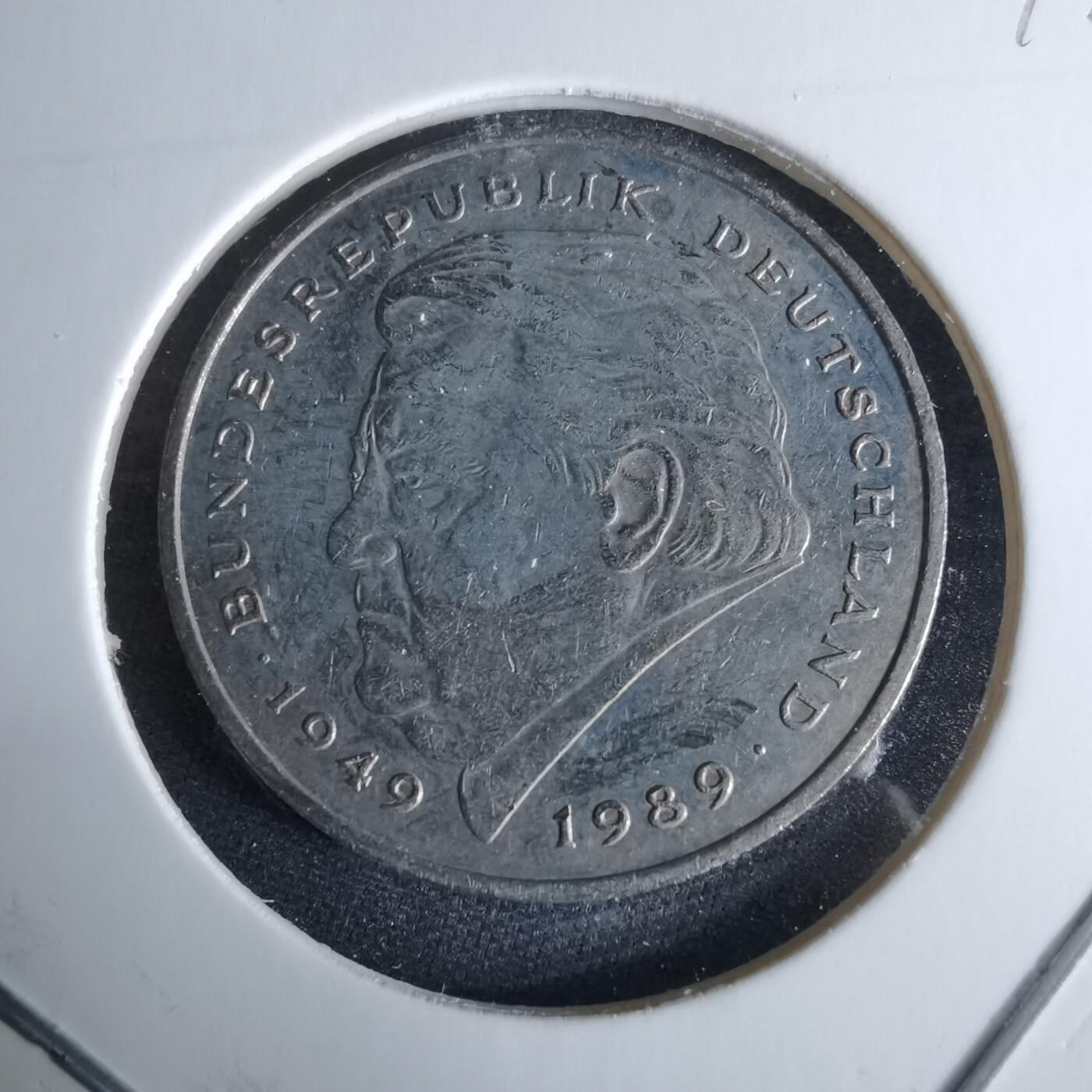 沼泽如烟--第995场 德国1991年2马克