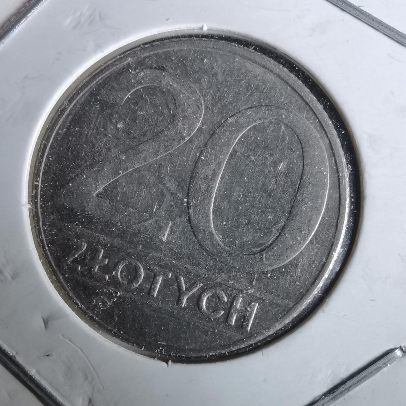 沼泽如烟--第993场 波兰1989年20兹罗提