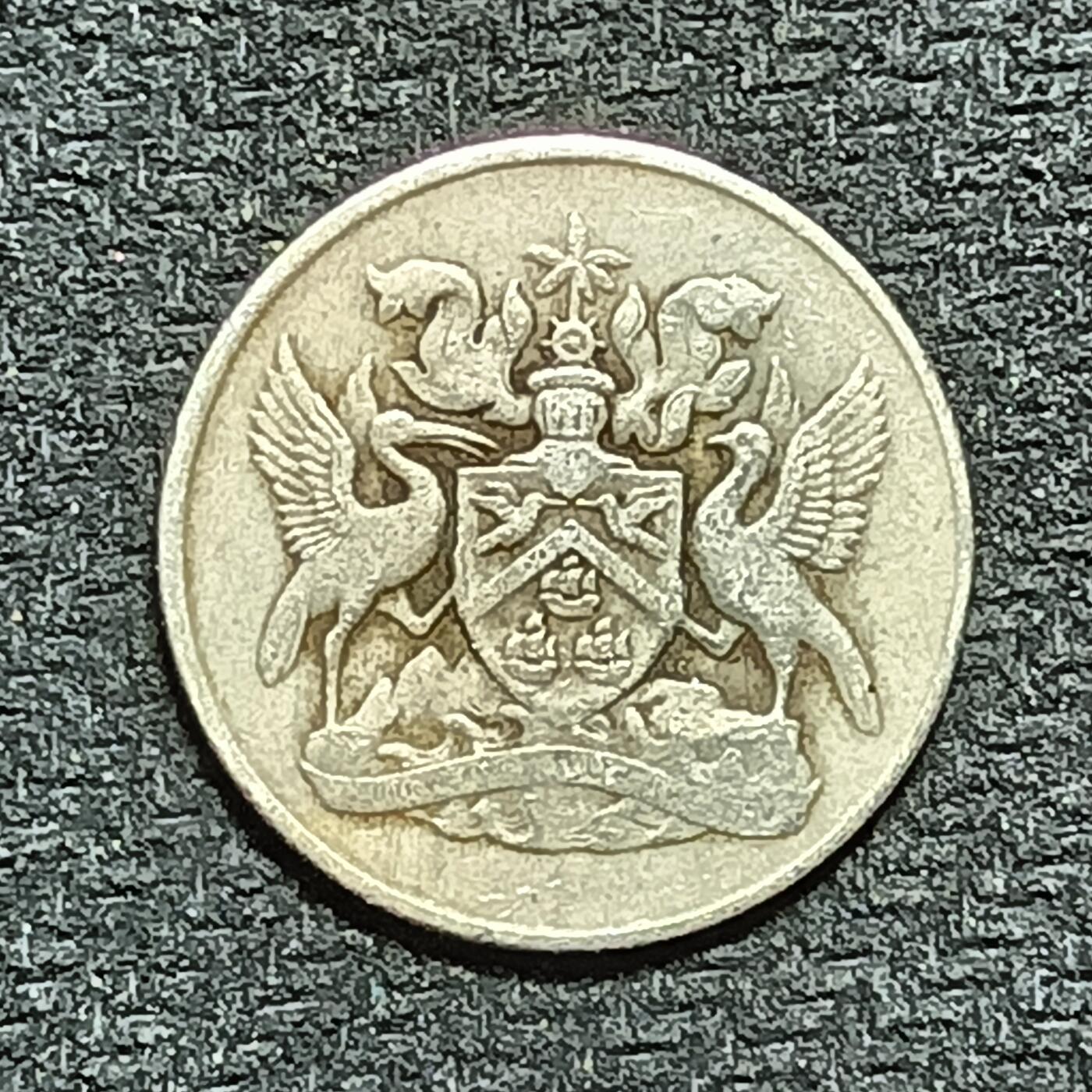 逸泉钱币2026年B组世界各国纪念币硬币第十一场1616-1886 1655特立尼达和多巴哥25分