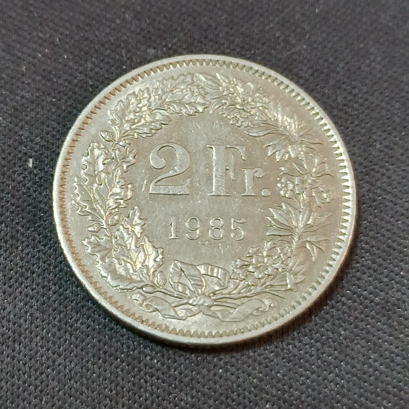 【游宝拍卖】丙午蛇马年第2期 瑞士1985年2法郎