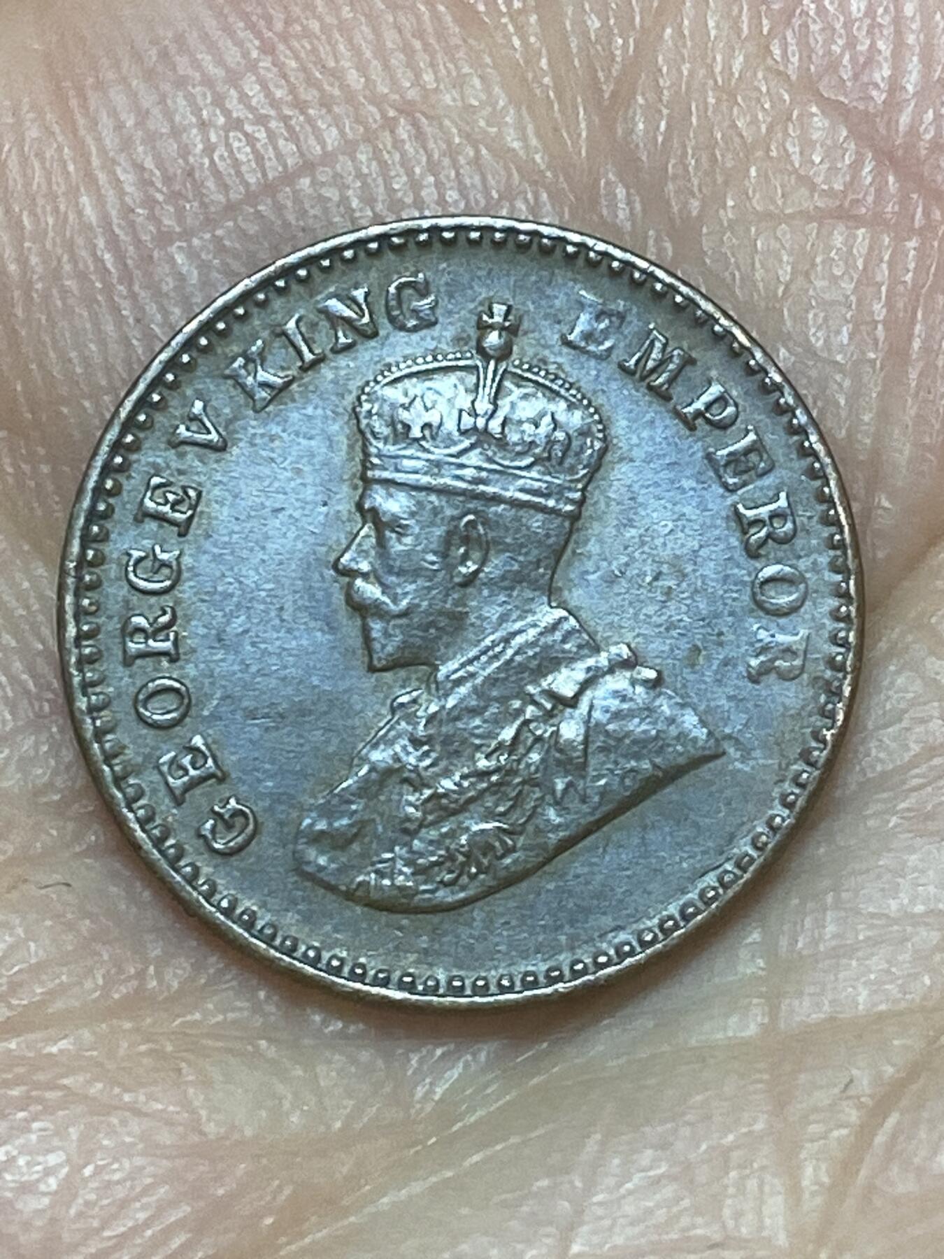 2026年第二十六场(总第一百九十五场）外国好品散币场(免佣金) 英属印度1920年1/12安娜(乔治五世时期，C版加尔各答造)