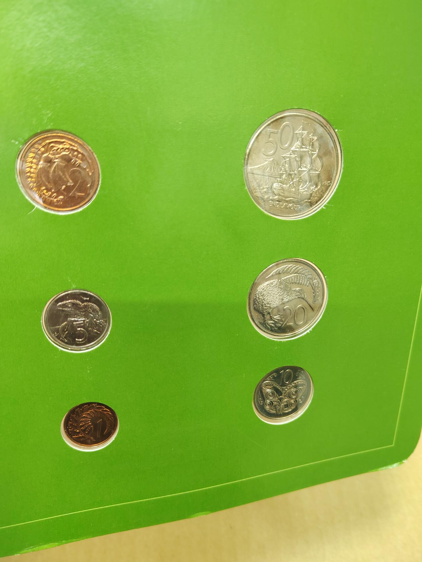 PCAI钱币  24-760  富兰克林早期大卡装硬币小专场