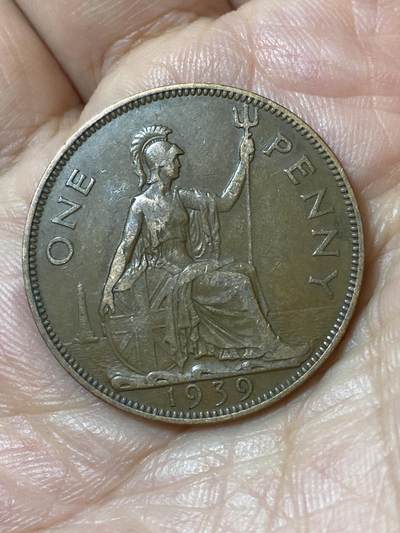 2026年第二十五场(总第一百九十四场）外国好品散币场(免佣金) - 英国🇬🇧1939年1便士(乔治六世第一版)